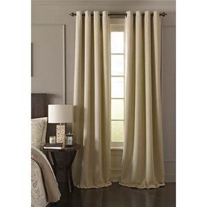 Beautyrest Arlette Window Curtain Creme Brulee x2